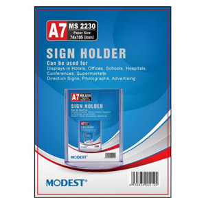 Sign holders